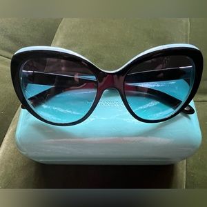 Tiffany Cat-Eye Sunglasses, Light Blue
